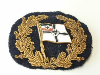 Reichskriegerbund Kyffhäuser, Mützeabzeichen für Marineangehörige, teilemailliert