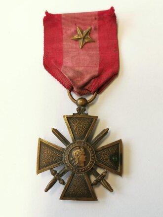 Frankreich, Croix de Guerre "Theatres D Operation Exterieurs" mit Bronze Star