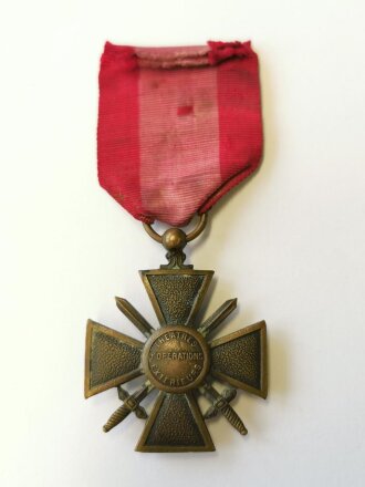 Frankreich, Croix de Guerre "Theatres D Operation Exterieurs" mit Bronze Star