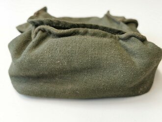 Tasche für Ersatz Gasmaskenfilter Wehrmacht, die Verstärkung innen als den innenliegenden Tragehilfen der frühen Feldblusen gemacht