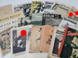 23 Hefte und Zeitungen aus der Zeit des III.Reich, nicht...