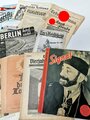 23 Hefte und Zeitungen aus der Zeit des III.Reich, nicht auf Vollständigkeit oder Zustand geprüft