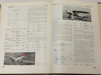 "Handbuch der Luftfahrt Jahrgang 1937 - 38", 496 Seiten, gebraucht,