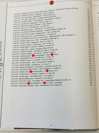 "Die Verleihungsurkunden zum Deutschen Kreuz in Gold " Alexander von Renz, original verpacktes Exemplar mit 361 Seiten, die Buchrücken unten durch unsachgemäßen Versand leicht gestaucht