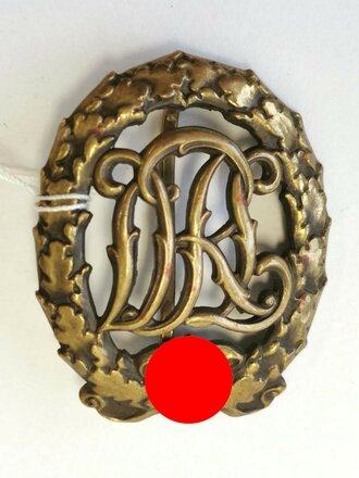 Reichssportabzeichen DRL in Bronze, Hersteller Wernstein Jena