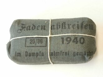 Verbandpäckchen kleines Modell datiert 1940,...