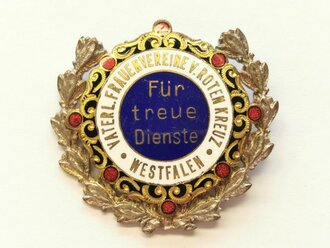 Vaterländischer Frauenverein, Ehrennadel Für treue Dienste "Westfalen"