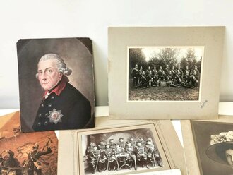 Konvolut Kaiserreich, 21 Drucke und Fotos