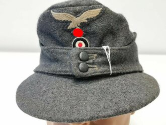 Luftwaffe, Feldmütze Modell 1943, sehr guter Zustand, datiert 1944