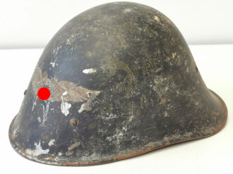 Luftschutz Stahlhelm , Niederländischer Stahlhelm,...