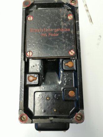 Glühzündapparat 26 in Tasche, optisch einwandfreier Zustand, dreht