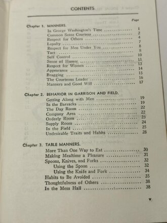 U.S. 1949 dated Pamphlet 21-41 " Personal Conduct for the soldier"  90 pages, used, good