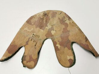 U.S. "Mitchell pattern" helmet cover, well used