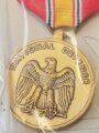 Medal set, National Defense Service, Regular size. Dated 92, Unused, cardboard box defect,1 piece