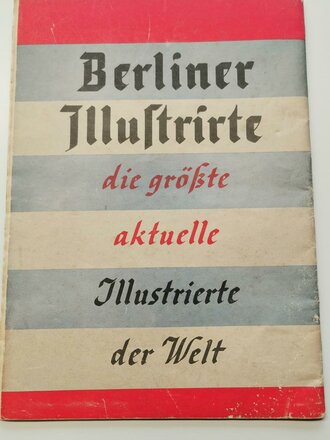 Berliner Illustrierte Zeitung, Olympia-Sonderheft, XI. Olympische Spiele Berlin, gebraucht