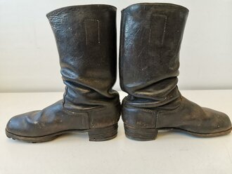 Paar Stiefel für Mannschaften der Wehrmacht, getragenes Paar, Sohlenlänge 28cm