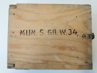 Transportkasten Munition 8cm Granatwerfer 34 der...