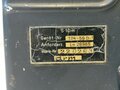 Luftwaffe Funk-Sender S10K , Ln 26965 zur FuG10 Funk-Anlage . Originallack , Funktion nicht geprüft