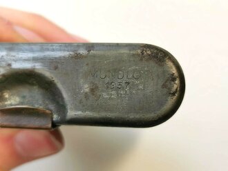 Reinigungsgerät RG34 für K98 der Wehrmacht. Hersteller Mundlos 1937, Hülsenkopfwischer fehlt