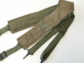 U.S. suspenders, field pack, combat, 2nd pattern, extra long ,used