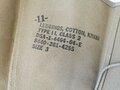 U.S. 1964 dated Leggings, Cotton, khaki, size 3, unsued pair