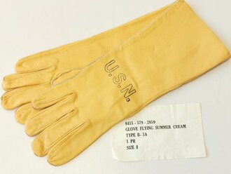 U.S. Navy, Glove, flying summer, unused pair, size 8, dated 64