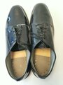 U.S. 1990 dated pair, shoes, service dress, size 13,5, uncleaned