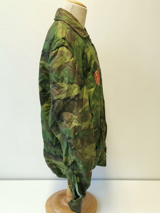 U.S. Vietnam war, jacket, teather made from ERDL poncho liner