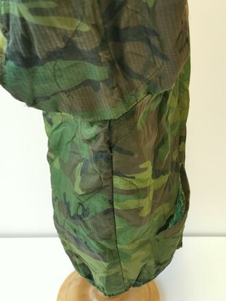 U.S. Vietnam war, jacket, teather made from ERDL poncho liner