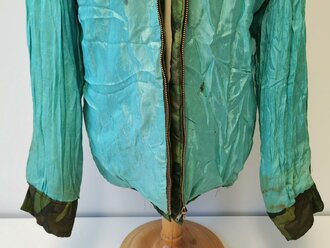 U.S. Vietnam war, jacket, teather made from ERDL poncho liner