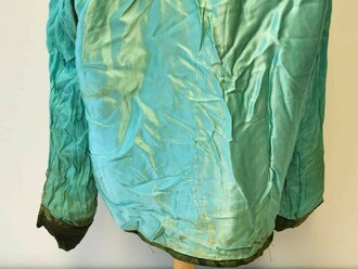 U.S. Vietnam war, jacket, teather made from ERDL poncho liner