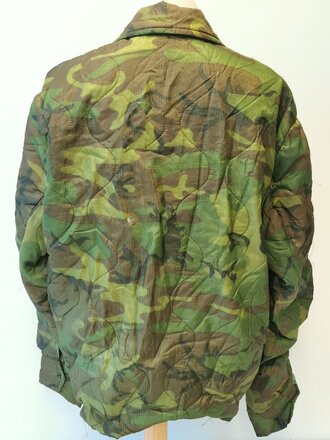 U.S. Vietnam war, jacket, teather made from ERDL poncho liner