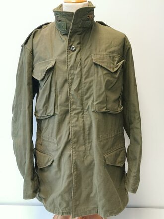 U.S. Field jacket M65, used, good, size small long, dated...