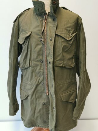 U.S. Field jacket M65, used, good, size small long, dated 1981
