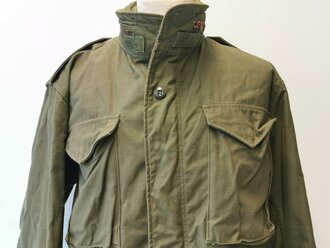 U.S. Field jacket M65, used, good, size small long, dated...