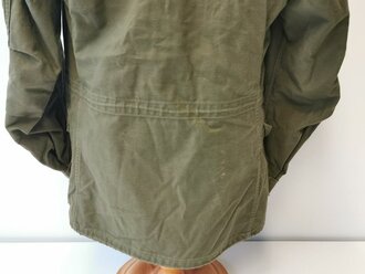 U.S. Field jacket M65, used, good, size small long, dated 1981