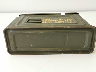 U.S. WWII Cal. 30 Ammunition box, original paint, uncleaned, good condition