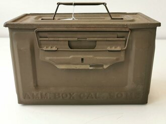 U.S. WWII Cal. 50 Ammunition box, original paint,...
