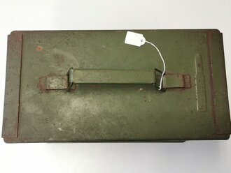 U.S. Cal. 50 Ammunition box, original paint, uncleaned