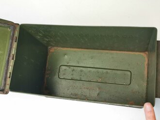 U.S. Cal. 50 Ammunition box, original paint, uncleaned