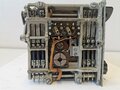 Luftwaffe / Kriegsmarine Empfänger E382bf, Bauart Telefunken. Originallack, Funktion nicht geprüft