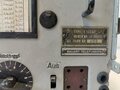 Luftwaffe / Kriegsmarine Empfänger E382bf, Bauart Telefunken. Originallack, Funktion nicht geprüft