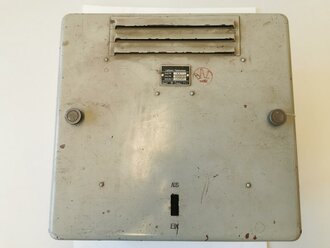 Luftwaffe Netzanschlussgerät zum Empfänger E382bf, Bauart Telefunken. Ln 27461,  Originallack, Funktion nicht geprüft.