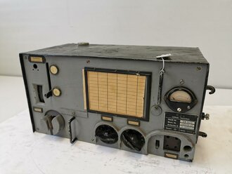 Luftwaffe Flugzeugempfänger E2a  von Telefunken, Ln 26597-1 (  für FuG IIIaU ) Alt überlackiertes Stück, Funktion nicht geprüft