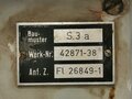 Luftwaffe 70/40 Watt Sender S3a von Telefunken, Fl 26849-1. Originallack, Funktion nicht geprüft