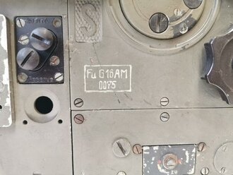 Luftwaffe, Geräteblock Fu G16 AM, Originallack, Funktion nicht geprüft