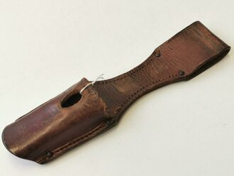 Koppelschuh zum Seitengewehr M84/98 für K98 der Wehrmacht, keine Stempelung, ungeschwärztes Stück, wohl aus der Reichswehrzeit