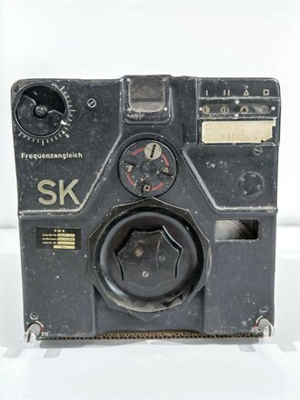 Luftwaffe Funk-Sender S10K , Ln 26965 zur FuG10 Funk-Anlage . Originallack, zum Teil beilackiert , Funktion nicht geprüft