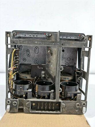 Luftwaffe Funk-Sender S10K , Ln 26965 zur FuG10 Funk-Anlage . Originallack, zum Teil beilackiert , Funktion nicht geprüft
