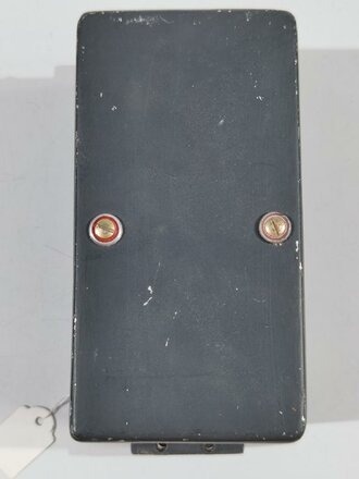 Luftwaffe Anschlussdose AD16Y, Ln 27293 für Fu G16. Bodenplatte fehlt, Originallack, Funktion nicht geprüft